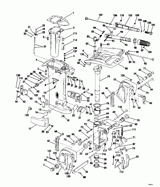 ��������� EVINRUDE E225TLEIC 1991  - o2 Pump / o2 �����