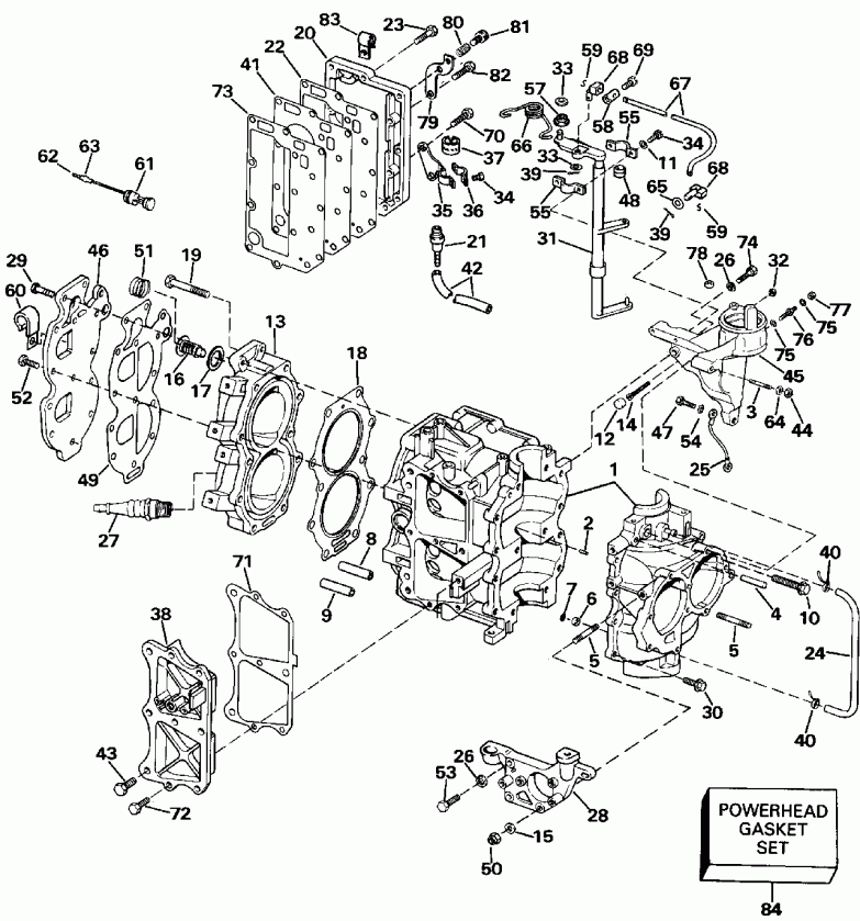 ��������� Evinrude E28ESLEIB 1991  - linder & ������ ���������