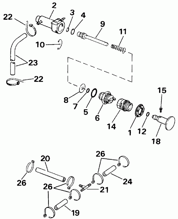 �������� ����� Evinrude E40TELEIA 1991  - ������ Start