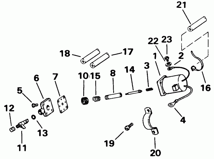   EVINRUDE E45RCEIA 1991  - Electric Start - Electric Start