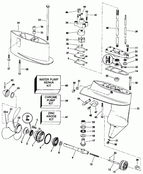 �������� ��������� ����� EVINRUDE E4RDHLEIA 1991  - arcase
