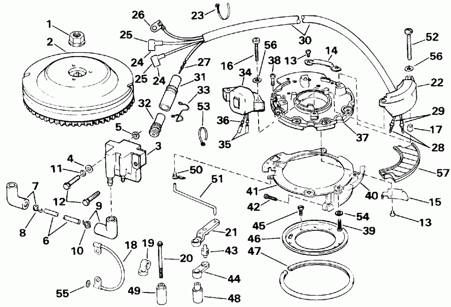 ��������� Evinrude E4RDHLEIA 1991  - nition / nition