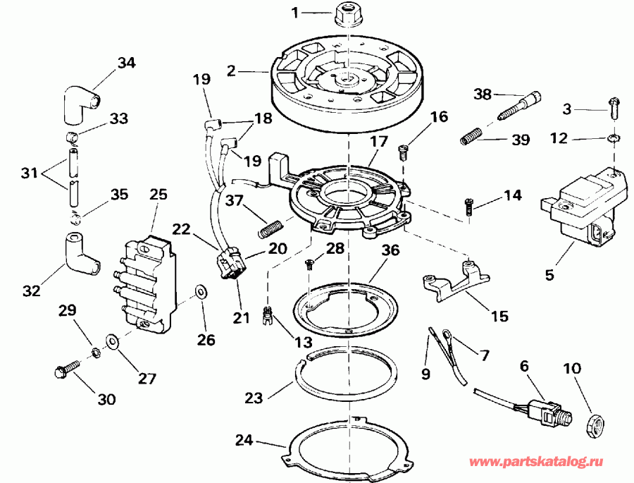 �������� ����� Evinrude E4REIA 1991  - nition / nition