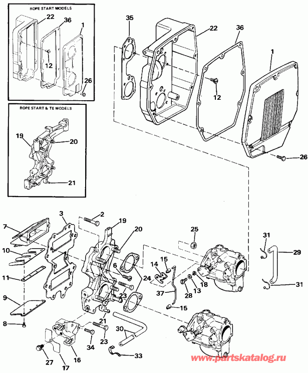 ��������� ��������� ������� E50JEIA 1991  - take ��������� / take Manifold