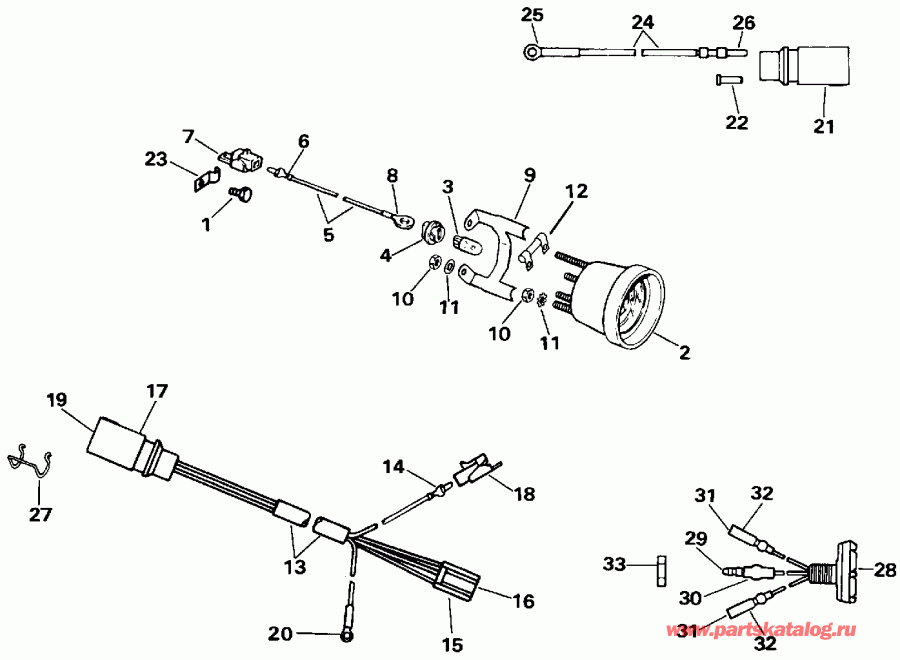 �������� ����� ������� E50JEIA 1991  - wer Trim/tilt Electrical
