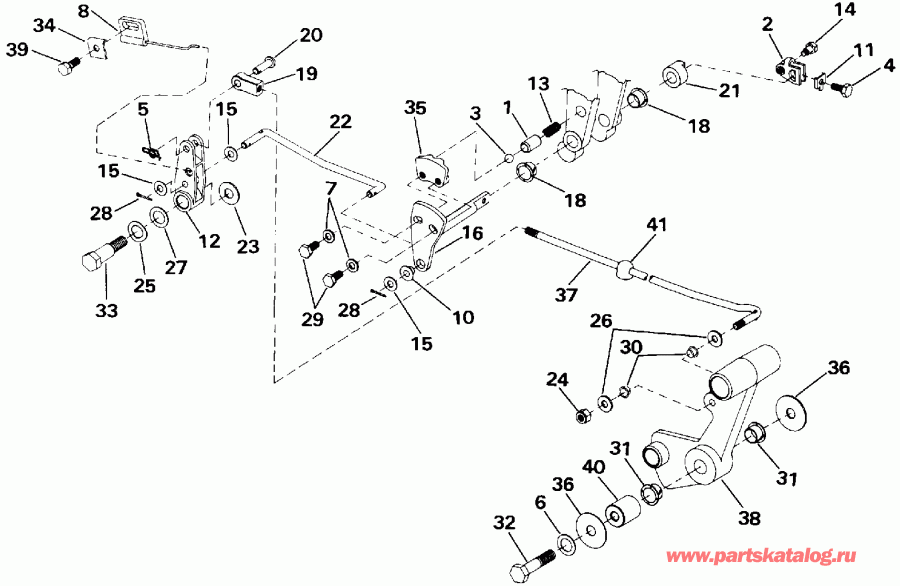��������� ����� ������� E50JEIA 1991  - ift & ����������� ��������age (continued) / ift & Throttle Linkage (continued)