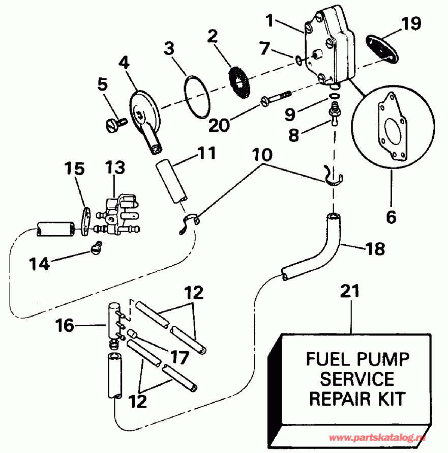 �������� ����� Evinrude E50TELEIA 1991  - el ����� � ������