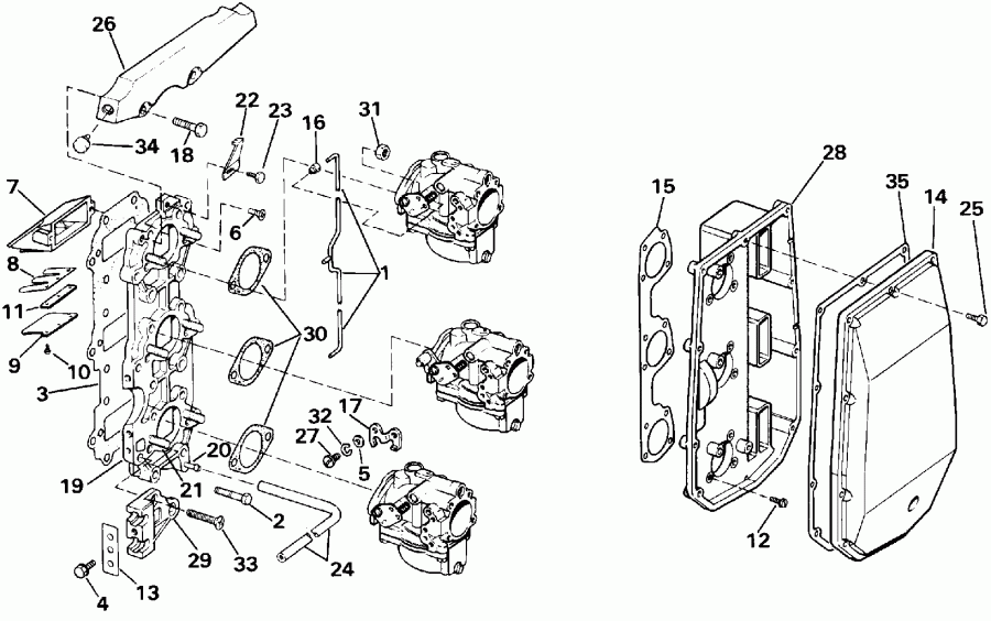 �������� ����� Evinrude E60TLEIB 1991  - take ���������
