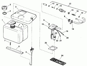 Vro �������� ��� Kit-1.8 ������ (Vro Oil Tank Kit-1.8 Gallon)