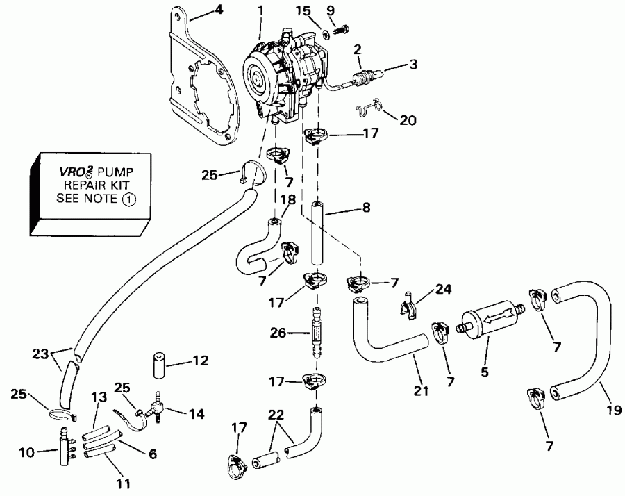 ��������� ��������� Evinrude E70TTLEIE 1991  - o �����