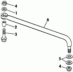    Kit (w / o   ) (Steering Link Kit (w/o Power Trim & Tilt))