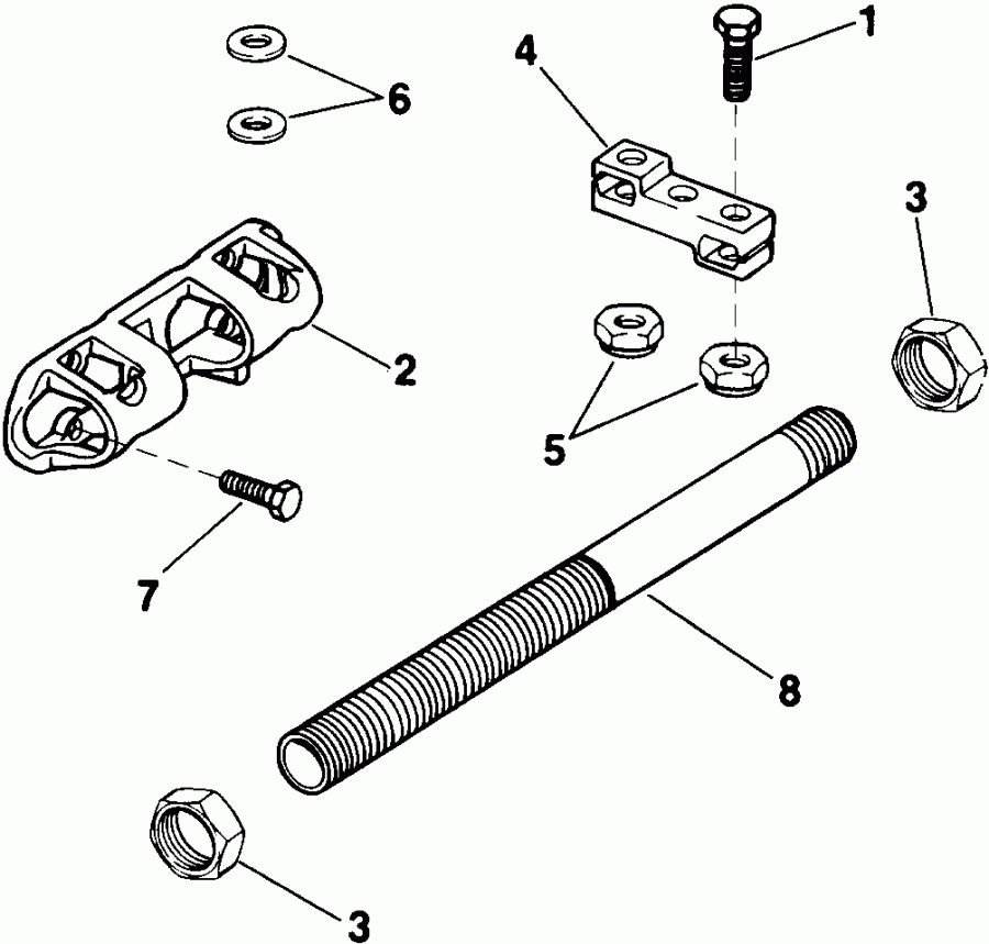 ��������� ����� Evinrude TE150SLEIE 1991  - al ������� ������� ��������� Kit