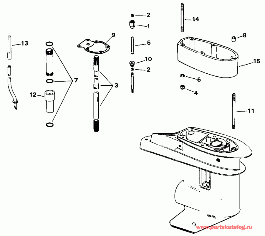 �������� ����� Evinrude TE20CRLEIE 1991  - 22.5 ���� / 22.5 In.
