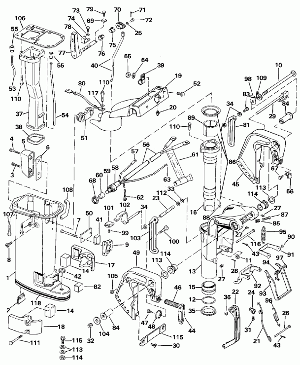 �������� ����� Evinrude TE40ELEIA 1991  - ectric ������� & Solenoid