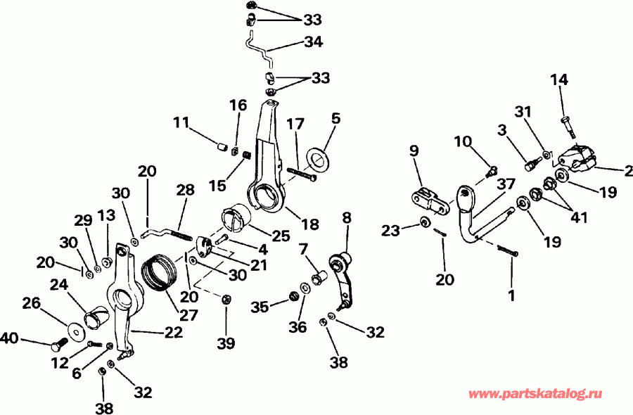  ������� VE150TLEIE 1991  - rottle & ������������� ��������� - rottle & Shift Linkage