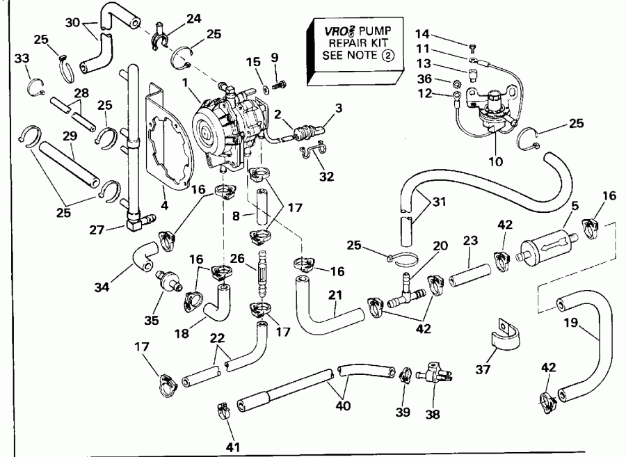  ������� VE150TXEIE 1991  - o2 ����� - o2 Pump