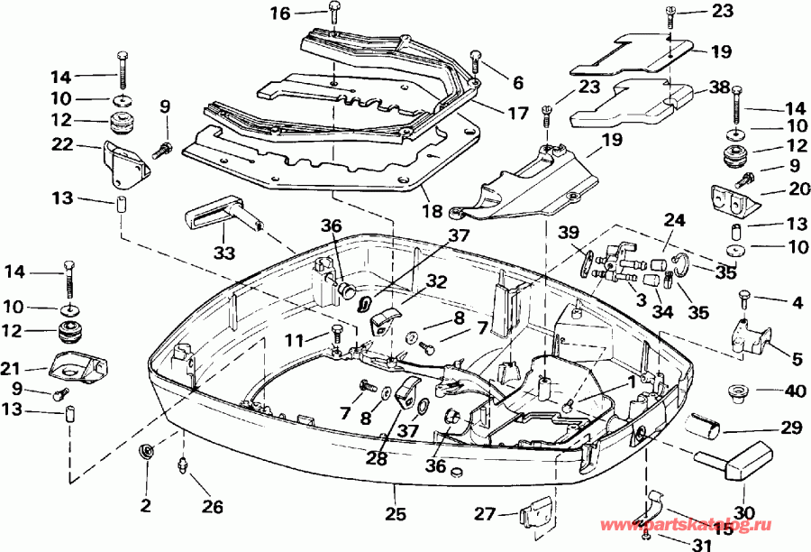 �������� ��������� ����� ������� VE175TXEID 1991  - wer Engine Cover / wer ������ ��������� (�����)