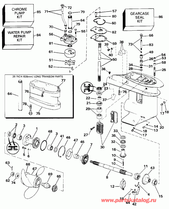 ����� Evinrude VE30EEIC 1991  - arcase / arcase