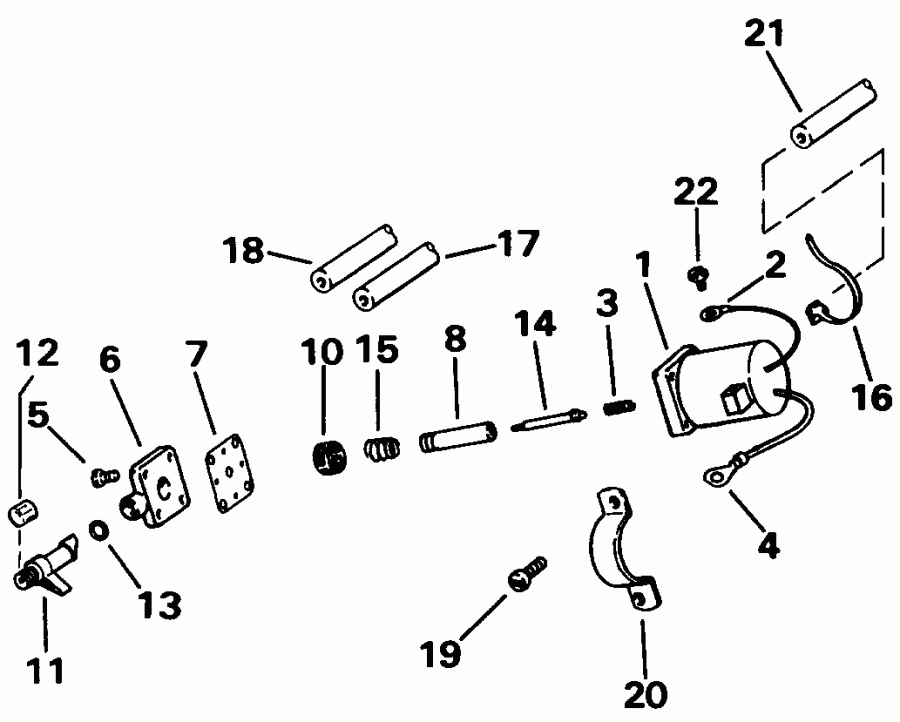  Evinrude VE50TLEIA 1991  - Electric Start