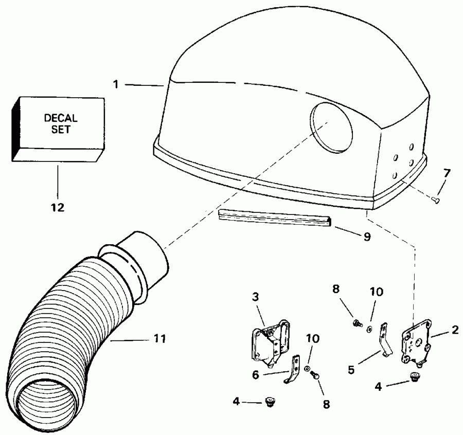 ��������� ��������� Evinrude VE90MLEIE 1991  - Quiet Rider - Quiet Rider