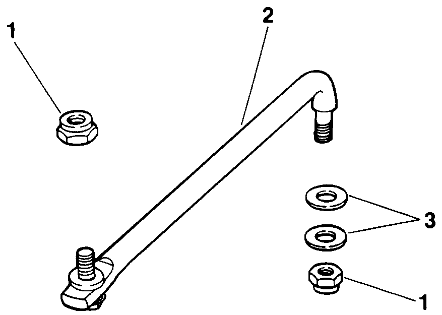 ��������� �������� ����� Evinrude VE90MLEIE 1991  - eering Link Kit (w/power Trim & Tilt)