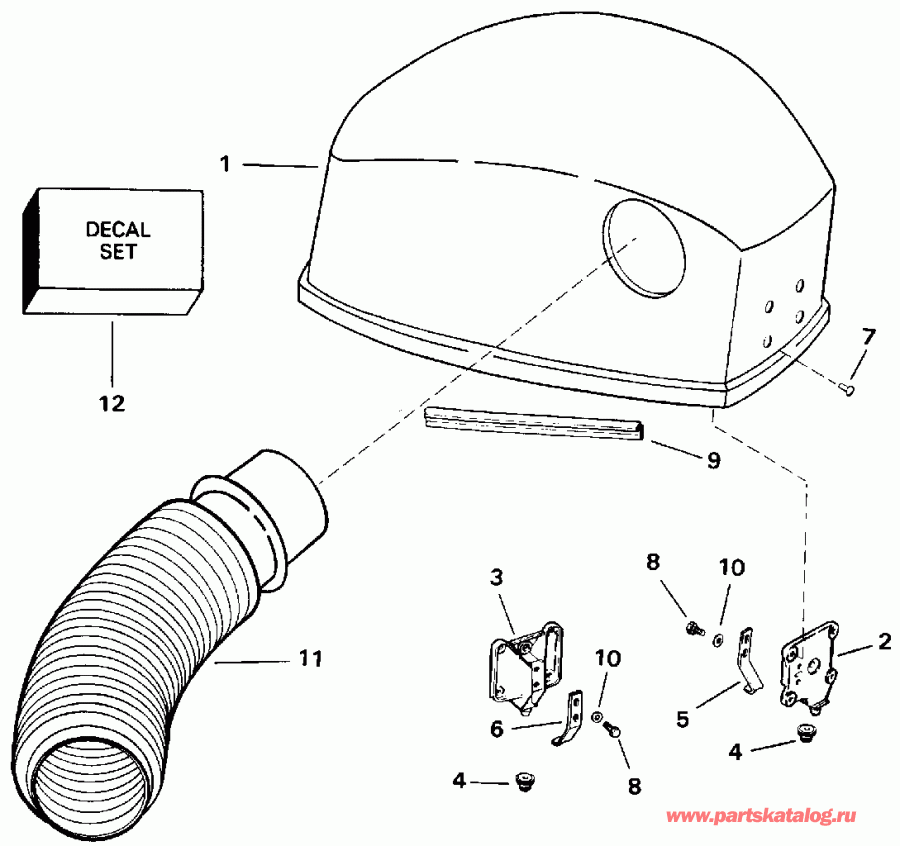 ��������� ��������� EVINRUDE VE90TLEIE 1991  - Quiet Rider / Quiet Rider