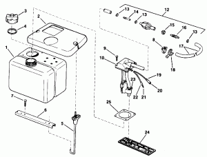 Vro2 �������� ��� Kit - 1.8 ������ (Vro2 Oil Tank Kit - 1.8 Gallon)