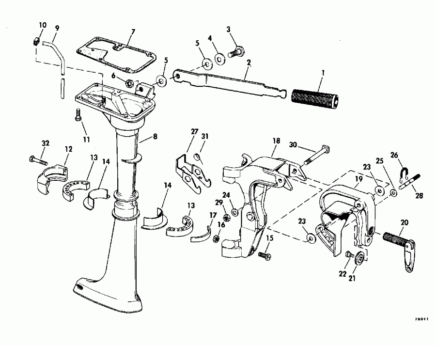 �������� ��������� ����� ������� E10EENA 1992  - Electric Start Models / Electric Start Models