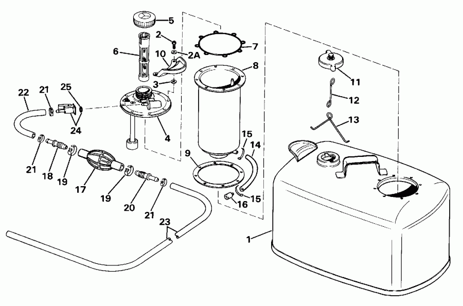 ��������� �������� ����� EVINRUDE E10EENA 1992  - tor ������ / tor Cable