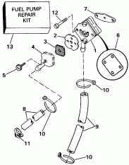 ��������� ����� - ���� Start Models (Fuel Pump - Rope Start Models)