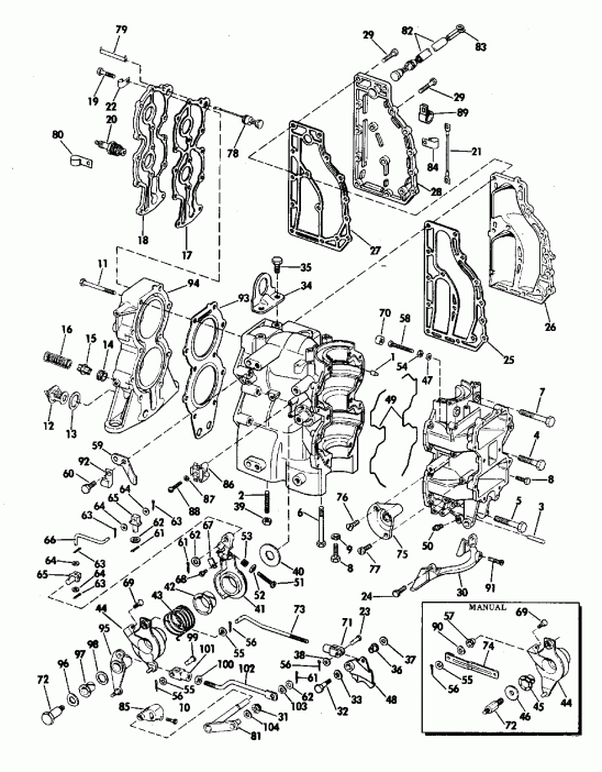  Evinrude E10RLENA 1992  - dsection (10sel Only) / dsection (10sel Only)