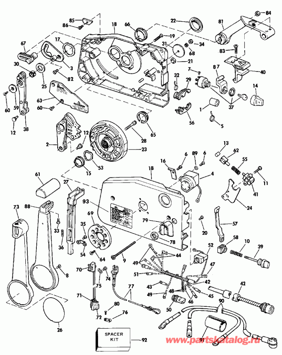 ��������� ����� ������� E120TXEND 1992  - 120tl & Tx/125esx/140 Tl