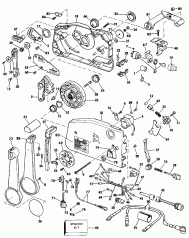 �������� - 120tl & Tx / 125esx / 140 Tl (Gearcase - 120tl & Tx/125esx/140 Tl)