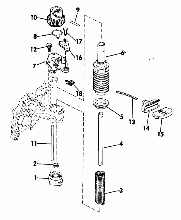 ����� EVINRUDE E140CXENM 1992  - terature Chart - terature Chart
