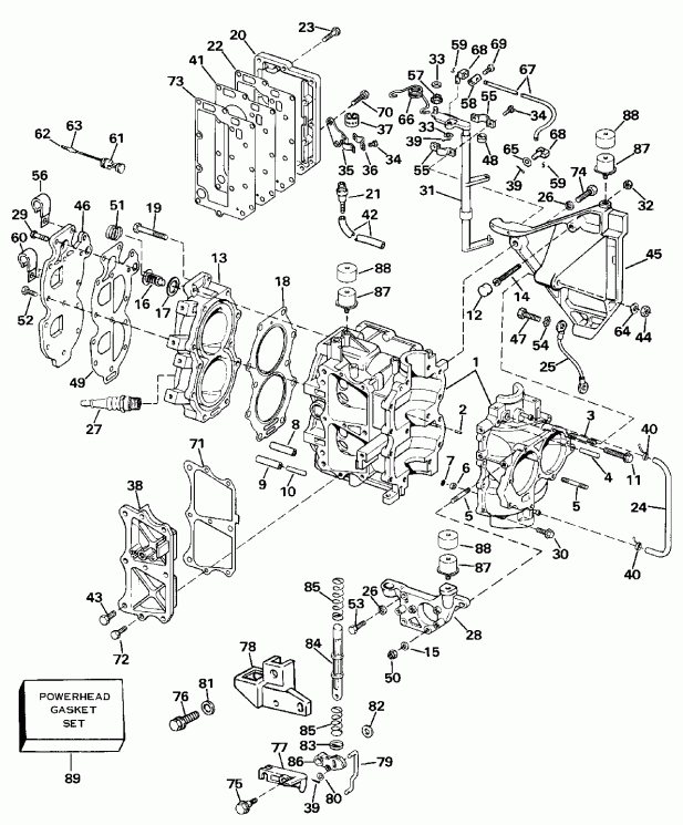  ������� E15RENM 1992  - ee������ Handle & ���������� ��������� - eering Handle & Throttle Control