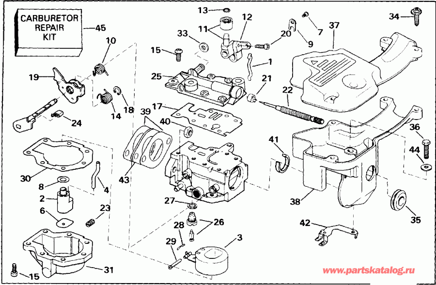 ��������� ����� ������� E15RLENM 1992  - rburetor - rburetor
