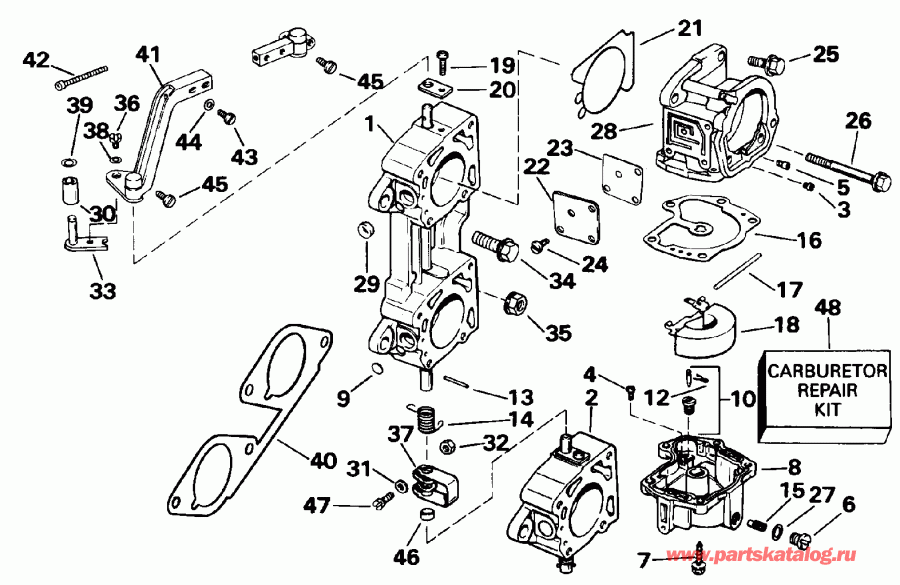 �������� ����� EVINRUDE E185ESXENR 1992  - 200tx - Cx Only - 200tx - Cx Only