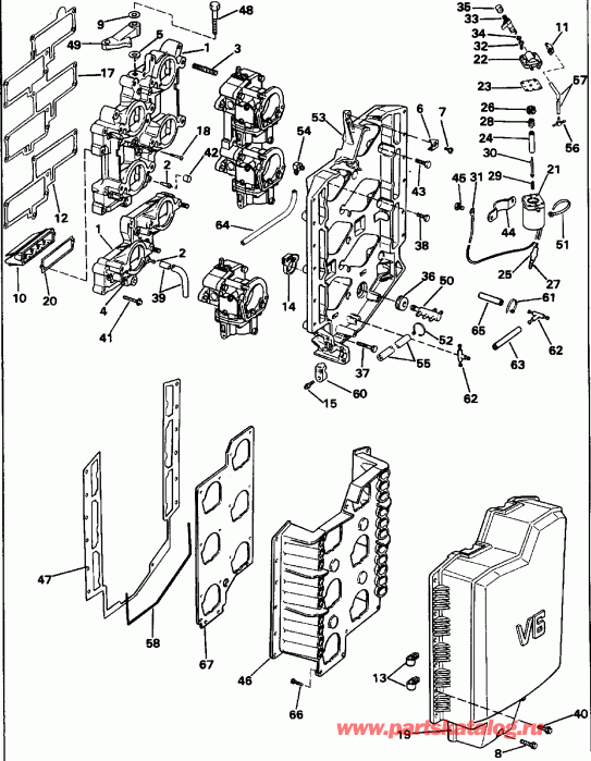����� ������� E185ESXENR 1992  - take Manifold - take ���������