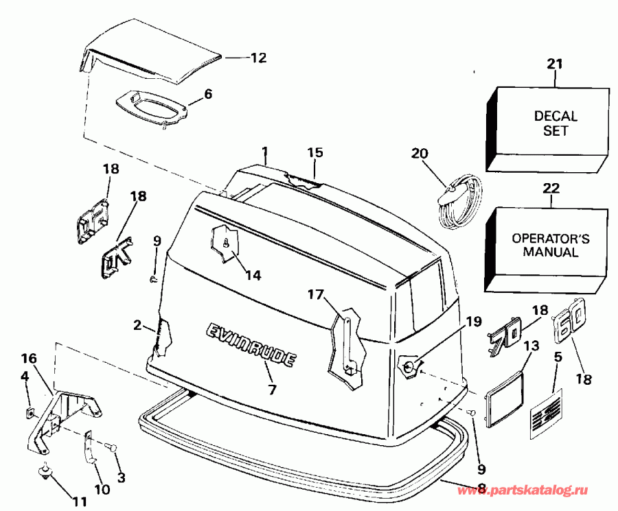  ������� E200CXENE 1992  - Evinrude - 185