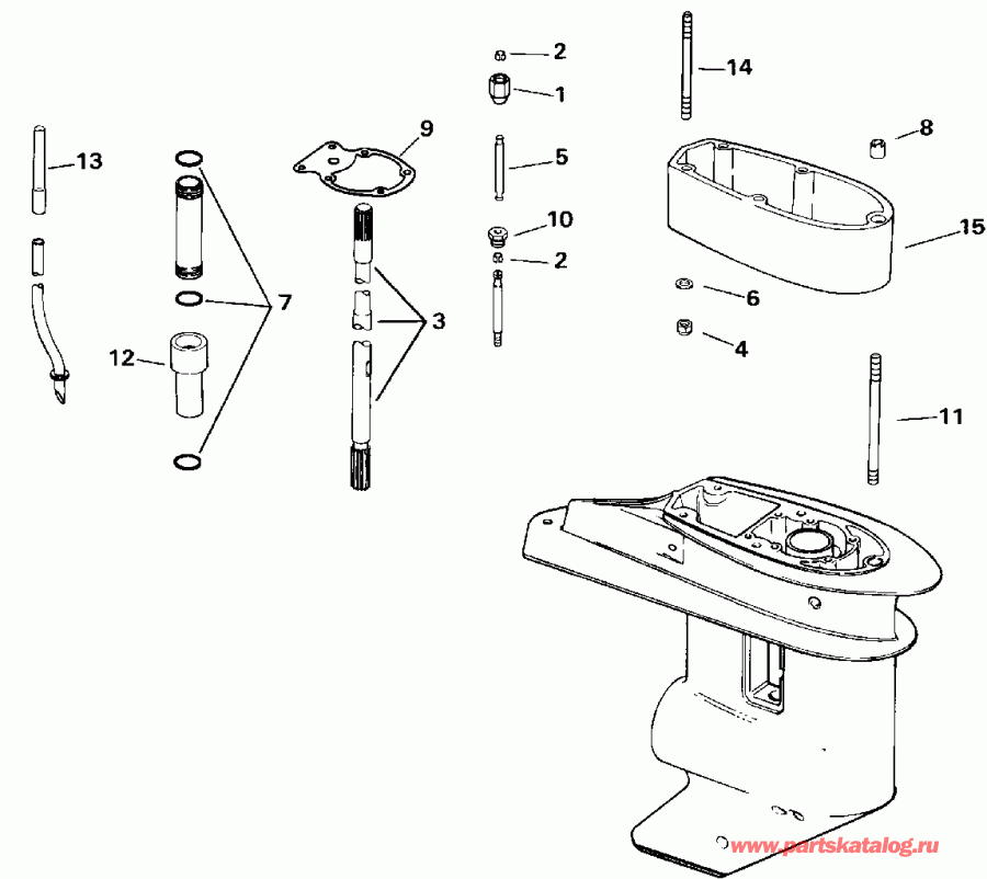 ��������� ����� Evinrude E20CREND 1992  - 22.5 In.