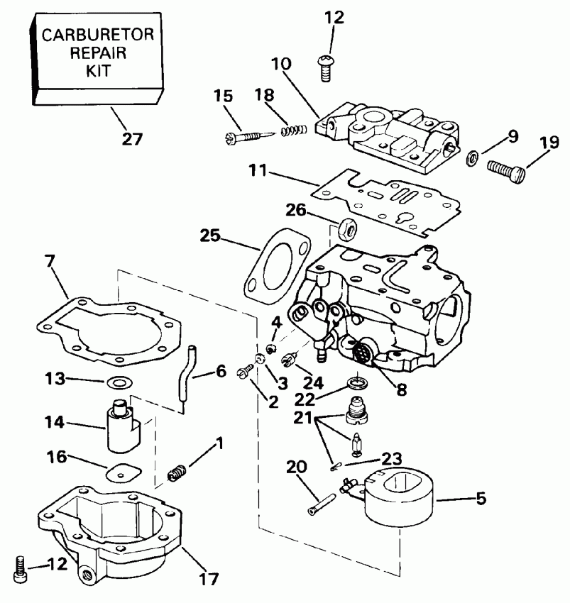 ��������� Evinrude E20EEND 1992  - 20
