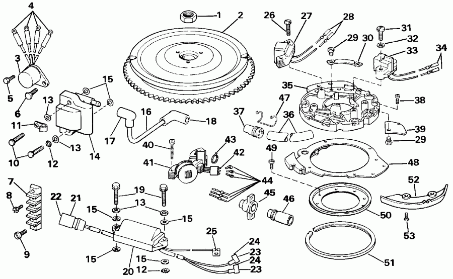��������� Evinrude E20EEND 1992  - Evinrude