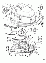������ ��������� (�����) - Evinrude (Engine Cover - Evinrude)