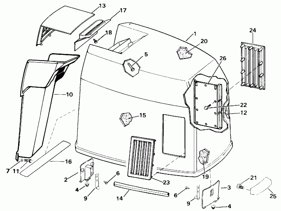 �������� ��������� ����� ������� E250CXEND 1992  - Johnson - Johnson