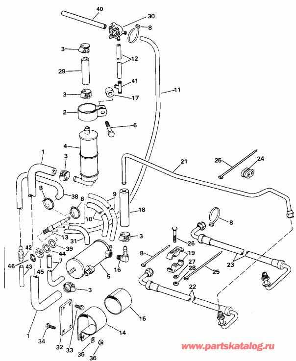 ��������� �������� ����� EVINRUDE E250CXEND 1992  - wer ������� ������� Gro����
