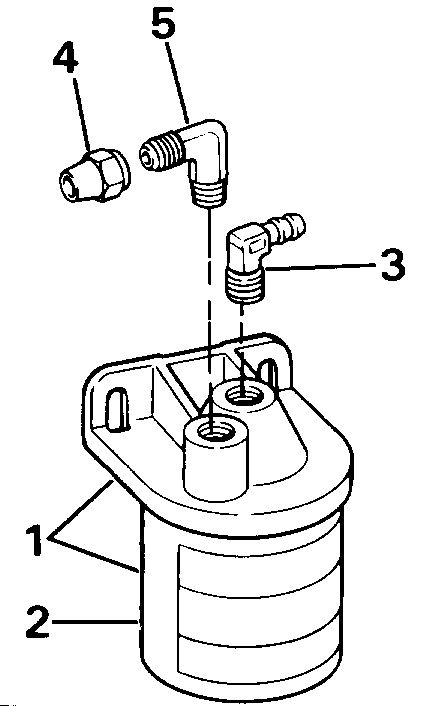  EVINRUDE E250TXEND 1992  - el Filter - el ������