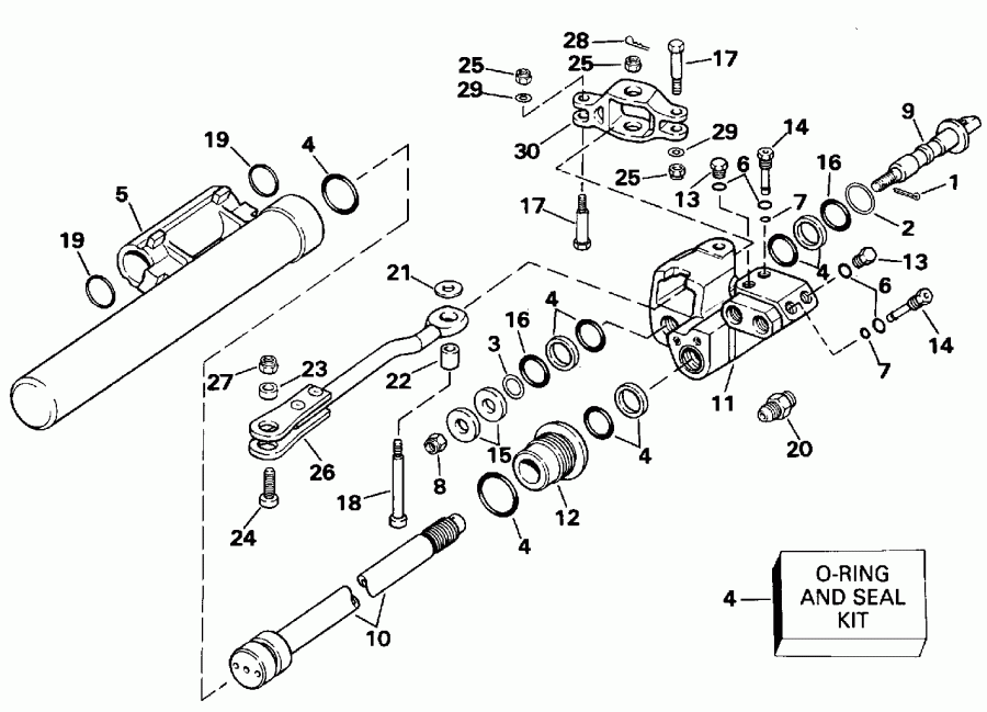 �������� ����� ������� E250TZEND 1992  - linder & Valve Assembly / linder & ������ Assembly