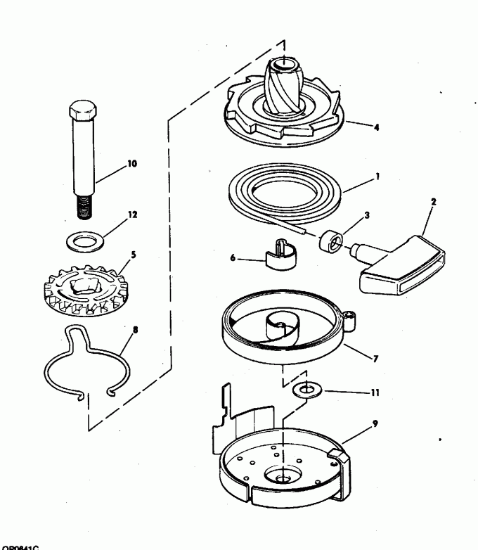 ��������� ����� EVINRUDE E25ELENS 1992  - Johnson / Johnson