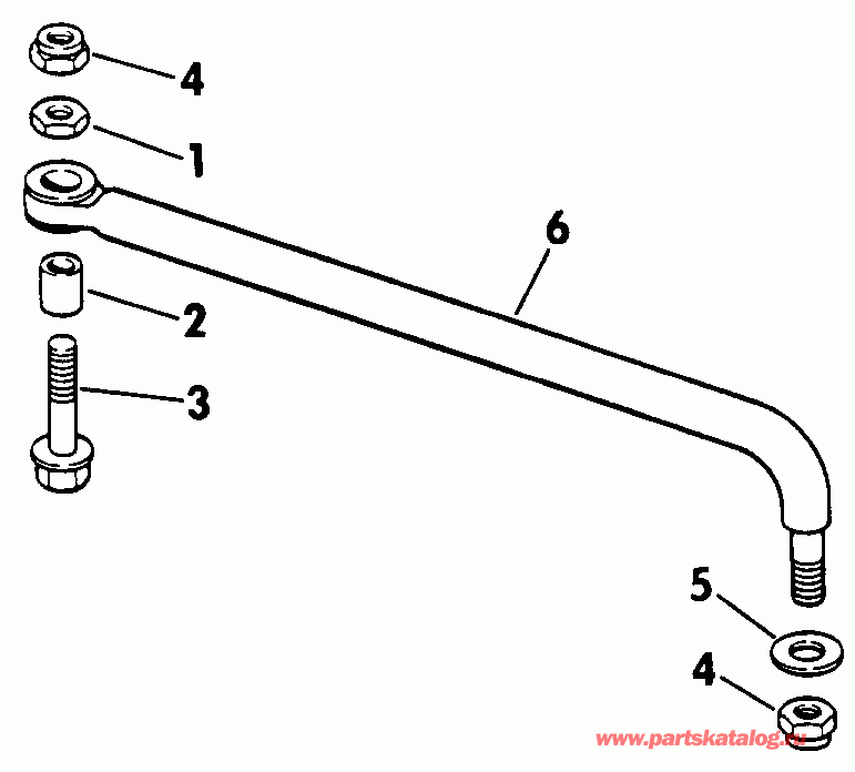 ��������� ��������� EVINRUDE E25ELENS 1992  - int Chart