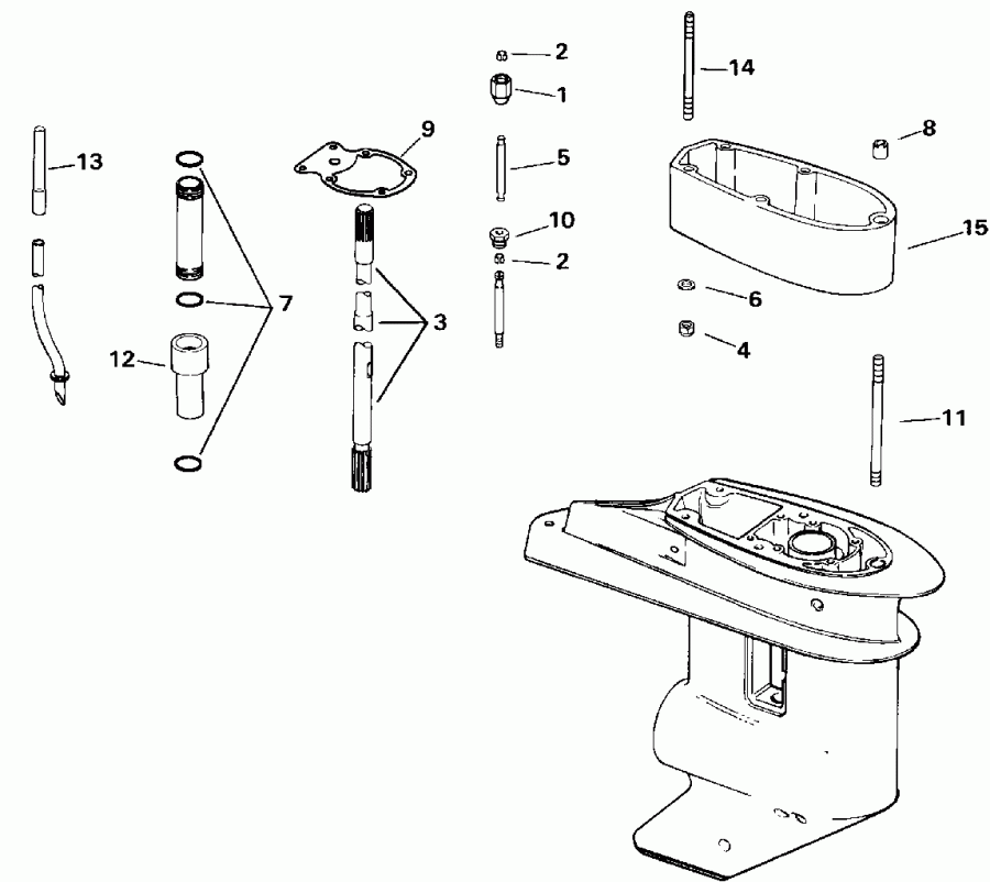��������� EVINRUDE E30RLENR 1992  - 22.5 ����